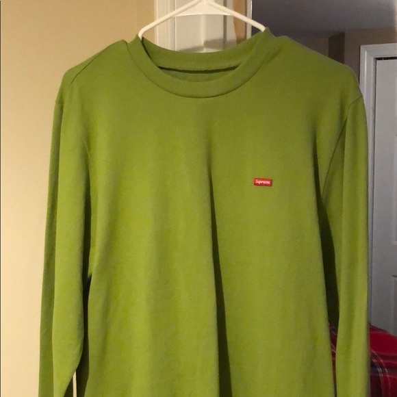 supreme box logo long sleeve